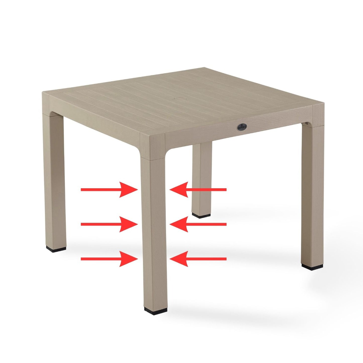 Wood Table Leg 2 Pieces
