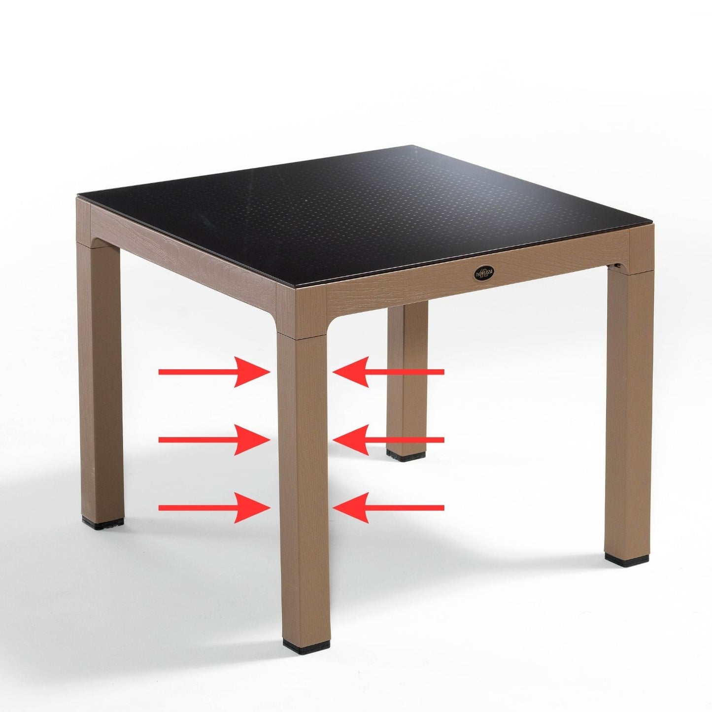Wood Table Leg 2 Pieces