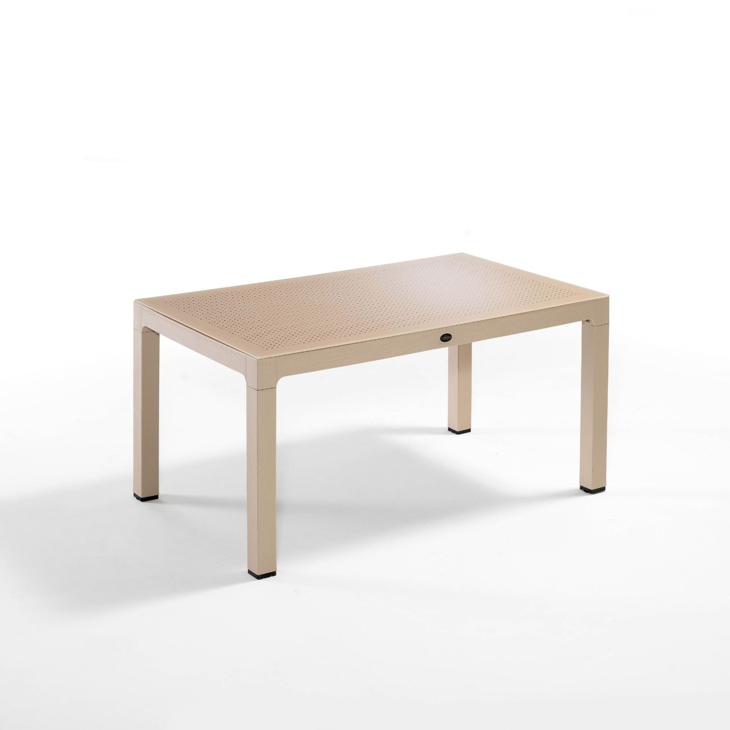 Novussi Wood Table 90x150 Dotted Glass Table